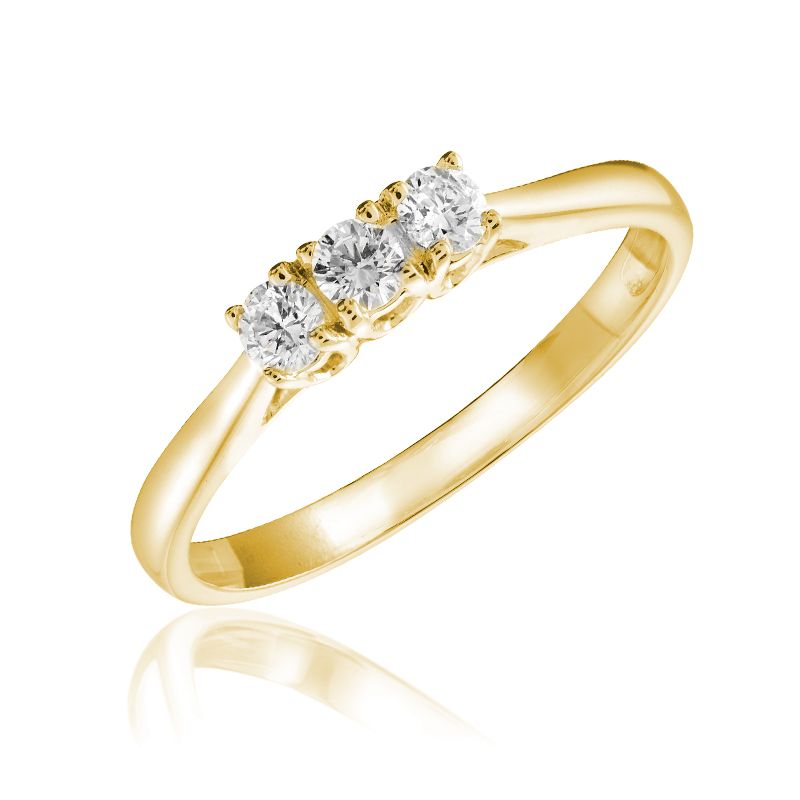 Bague Trinité à Diamants DR127