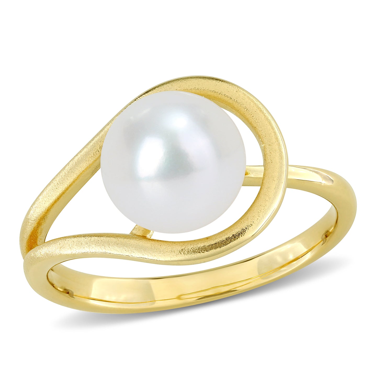 Bague Deux Tons à Perles RP15