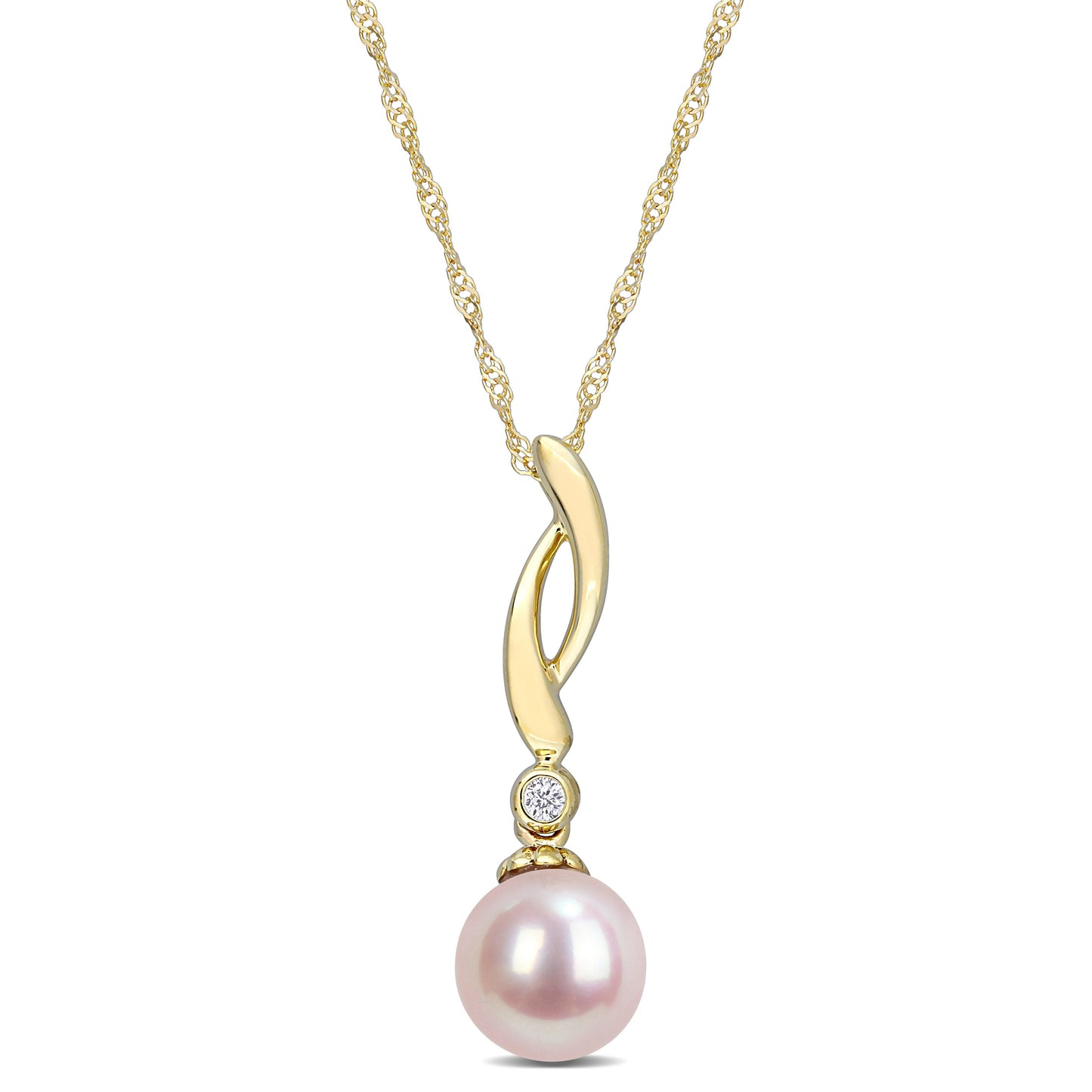 Collier Perle Et Diamants #94