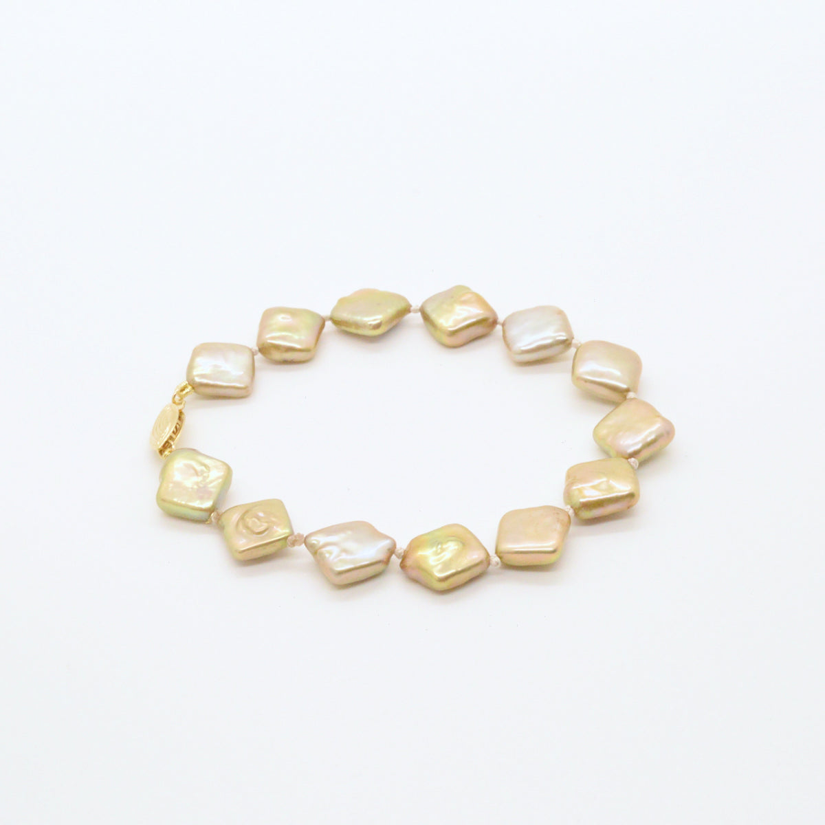 Collier De Perles Carrées