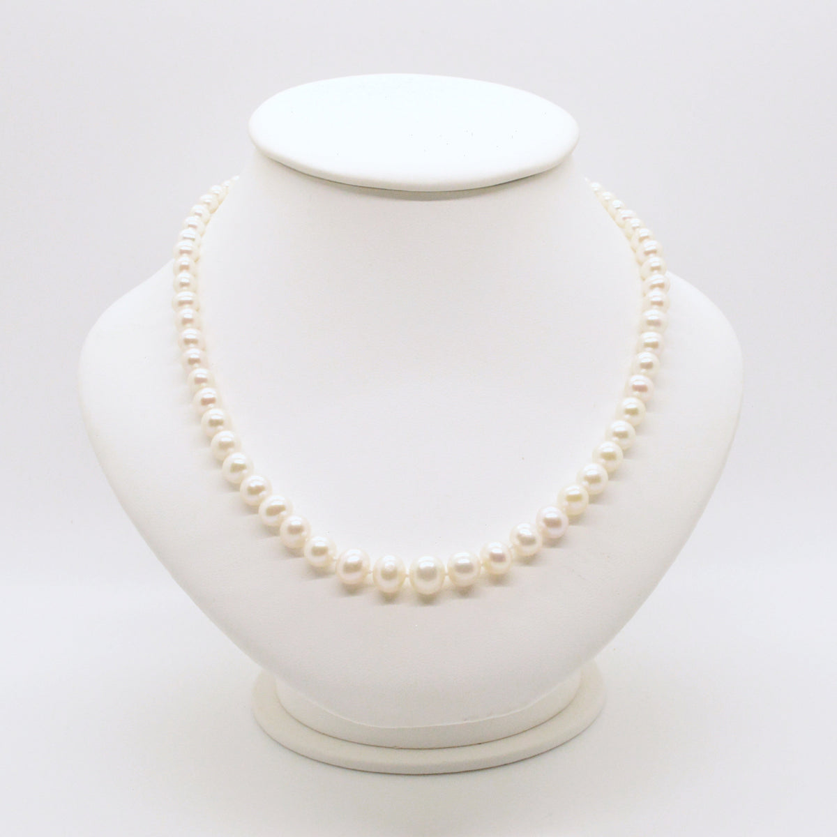 Collier De Perles Gradué (18")