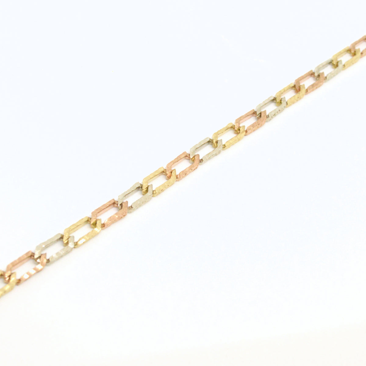 Bracelet Losange Trois Tons BR015