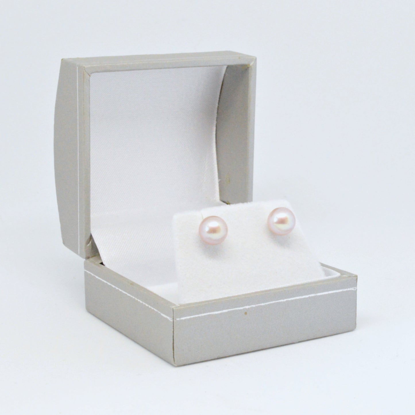 Boucles D'oreilles Perles Rose #67
