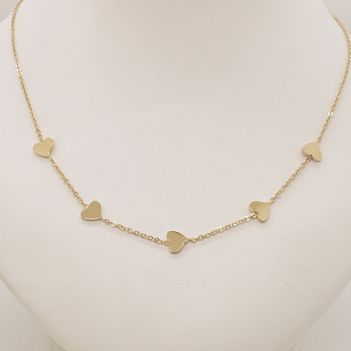 Collier Cinq Coeurs