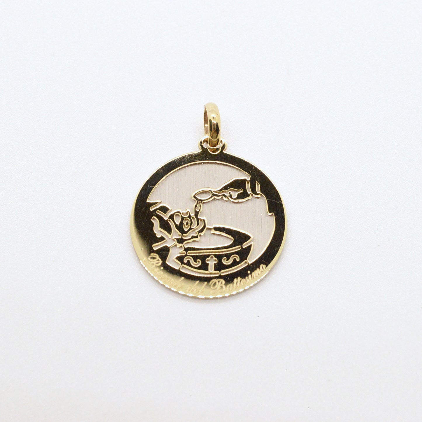Pendentif Médaille De Baptême PO1571