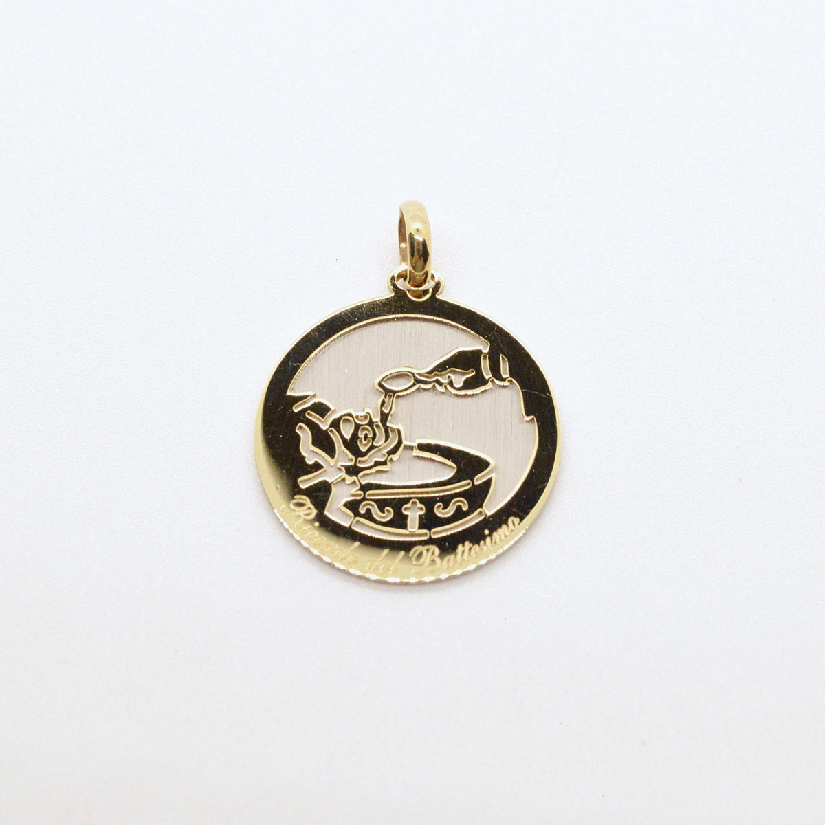Pendentif Médaille De Baptême PO1571
