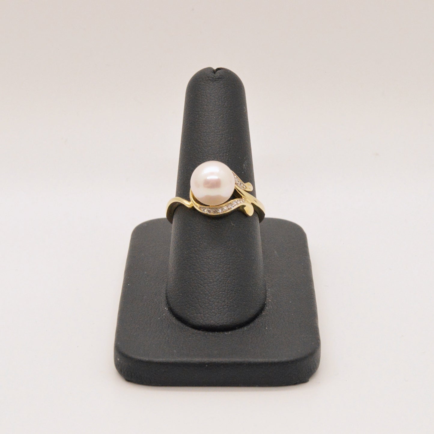Bague Perle Et Diamants RP09
