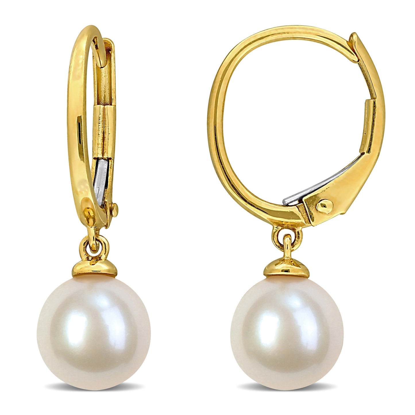 Boucles D'oreilles Tombantes à Perle EP78