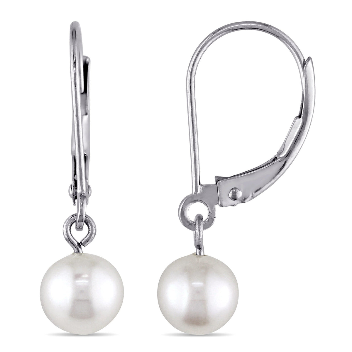 Boucles D'oreilles Tombantes à Perle #64W