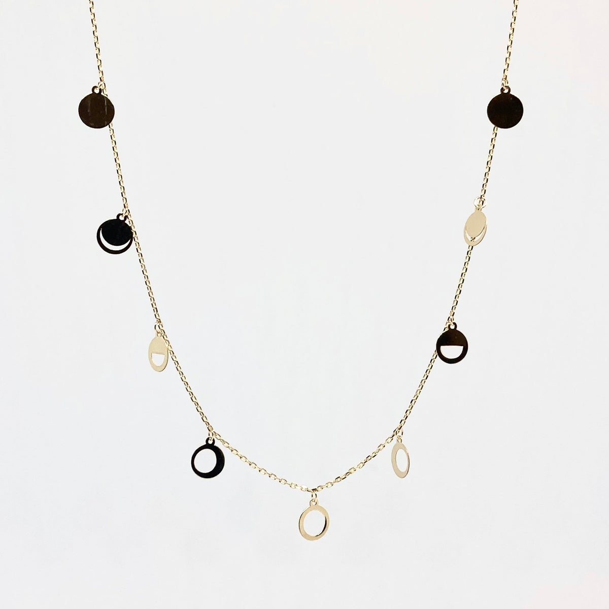 Collier Phases Lunaires C4002