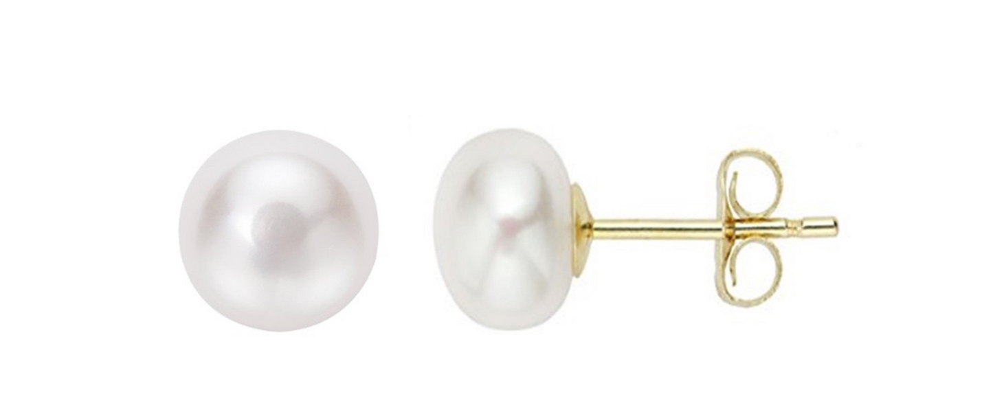 Boucles D'oreilles Perles D'eau Douce EP76