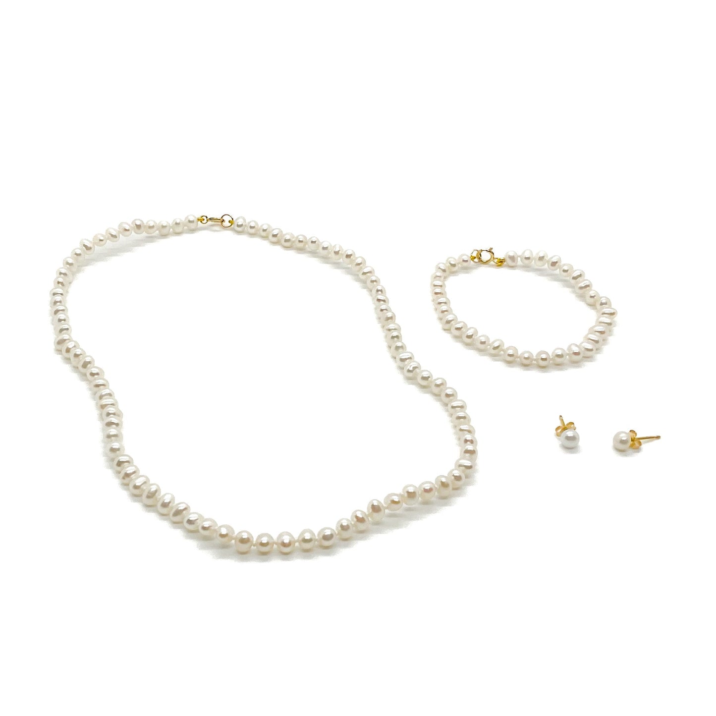 Ensemble De Perles Pour Fillette (12-14")