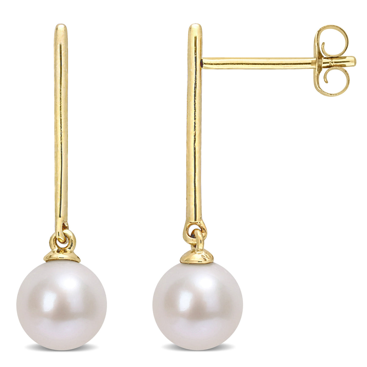 Boucles D'oreilles Tombantes à Perle EP40