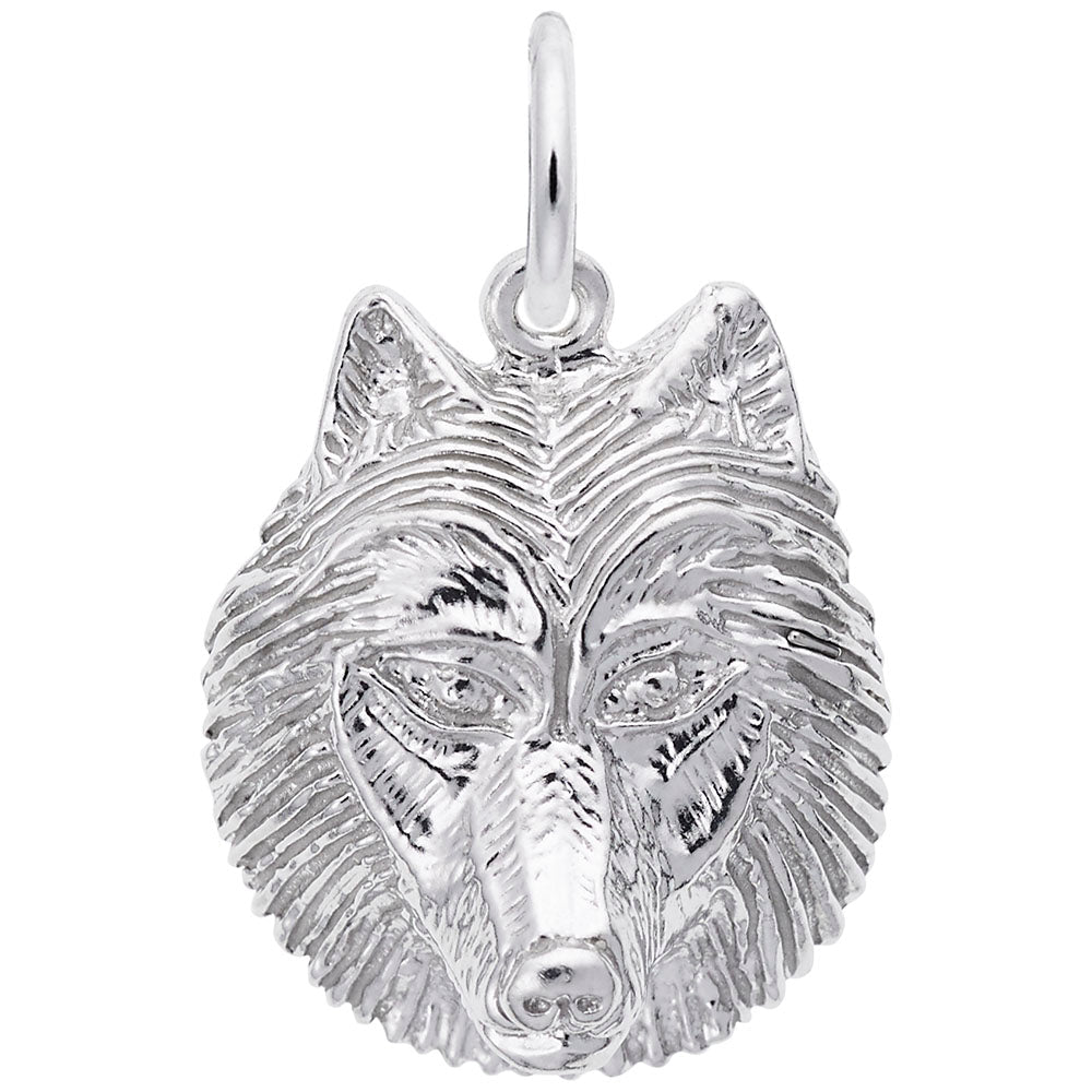 Pendentif Tête De Loup PS128
