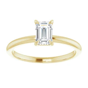 Bague Solitaire Radiant .47 Carat