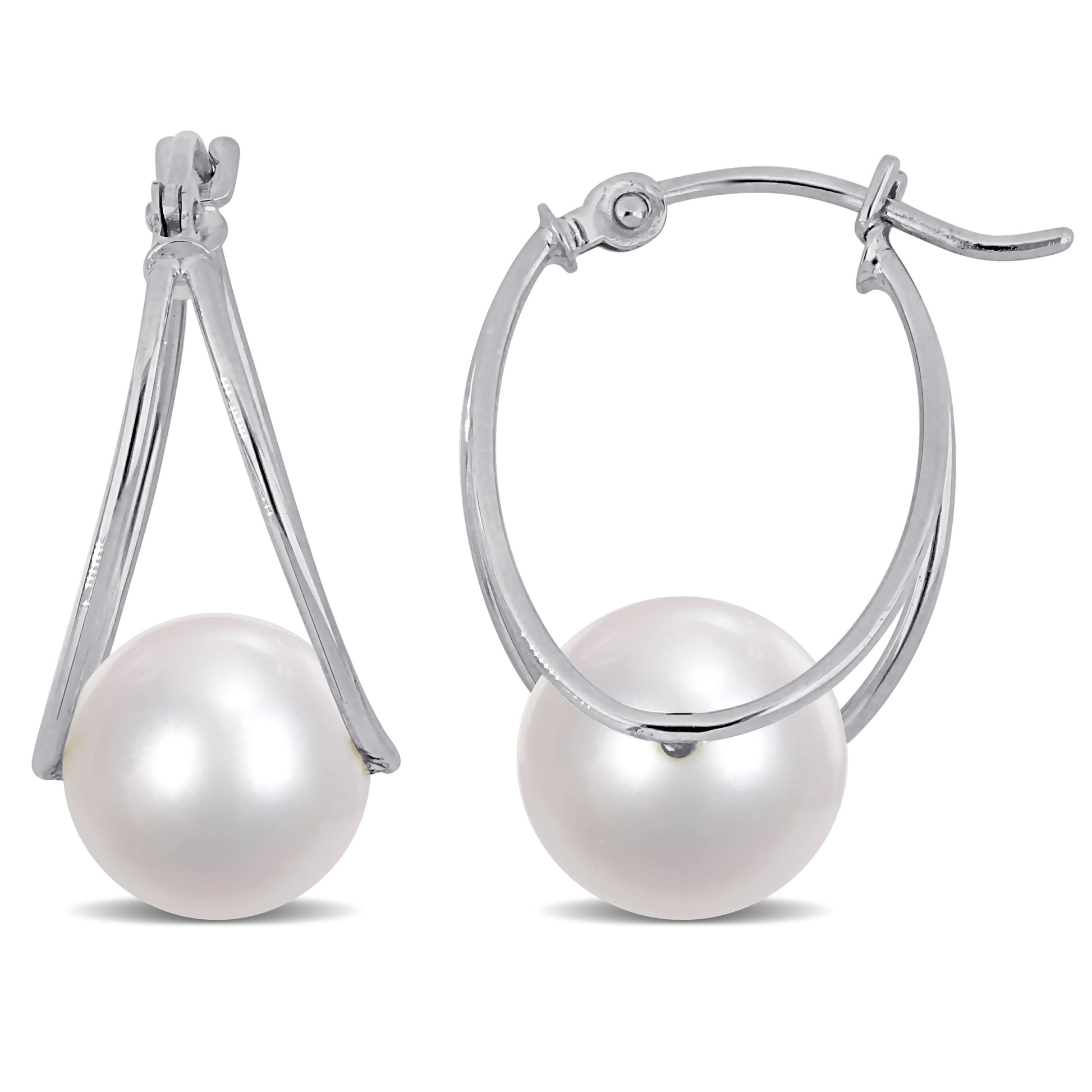  Boucles D'oreilles Tombantes à Perle #61W