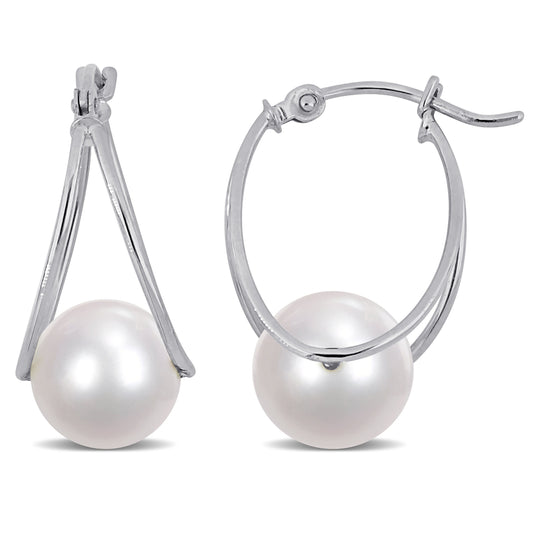  Boucles D'oreilles Tombantes à Perle #61W