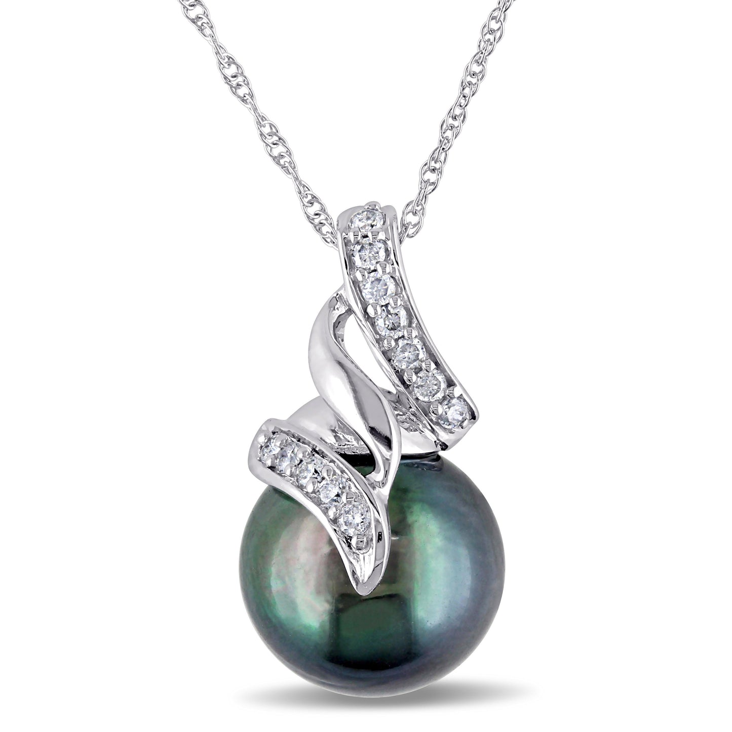  Pendentif Perle De Tahiti & Diamants TPP103