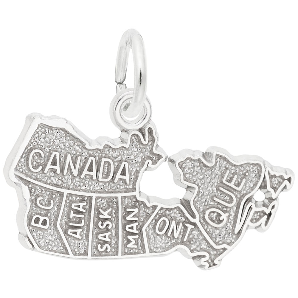  Pendentif Carte Du Canada PS173