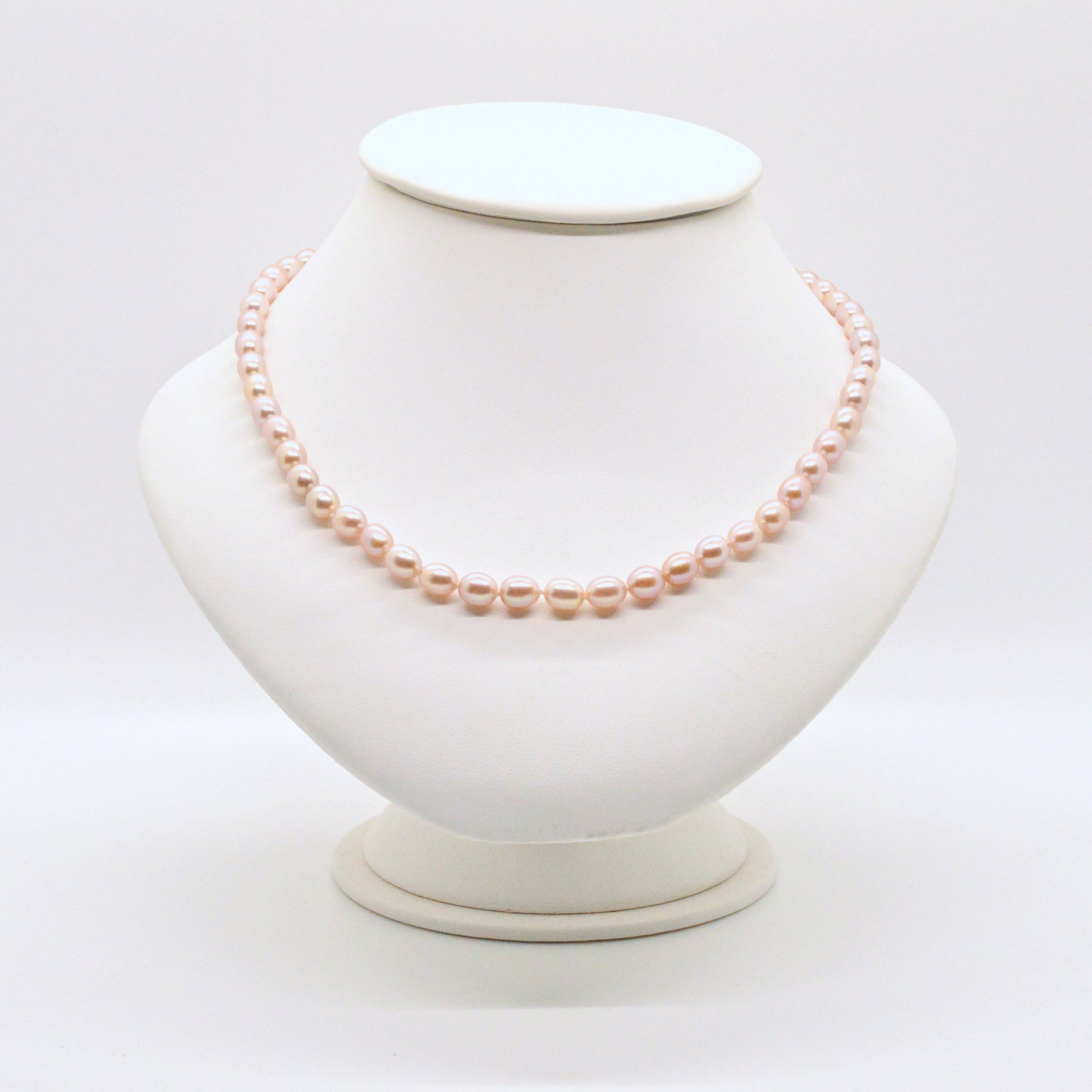  Collier De Perles Rose