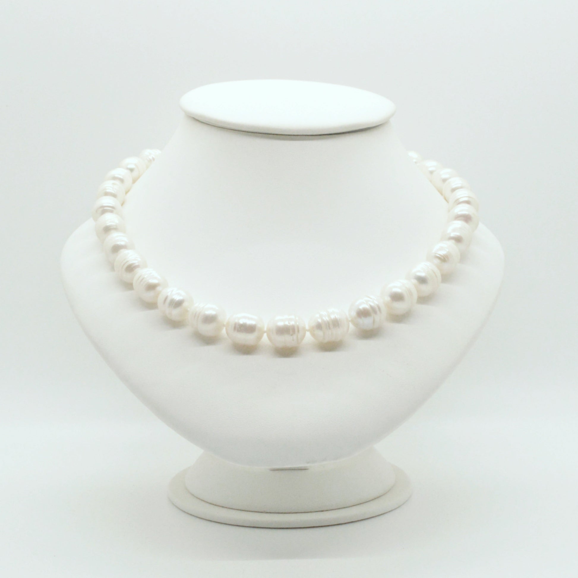  Collier De Perles Cerclées
