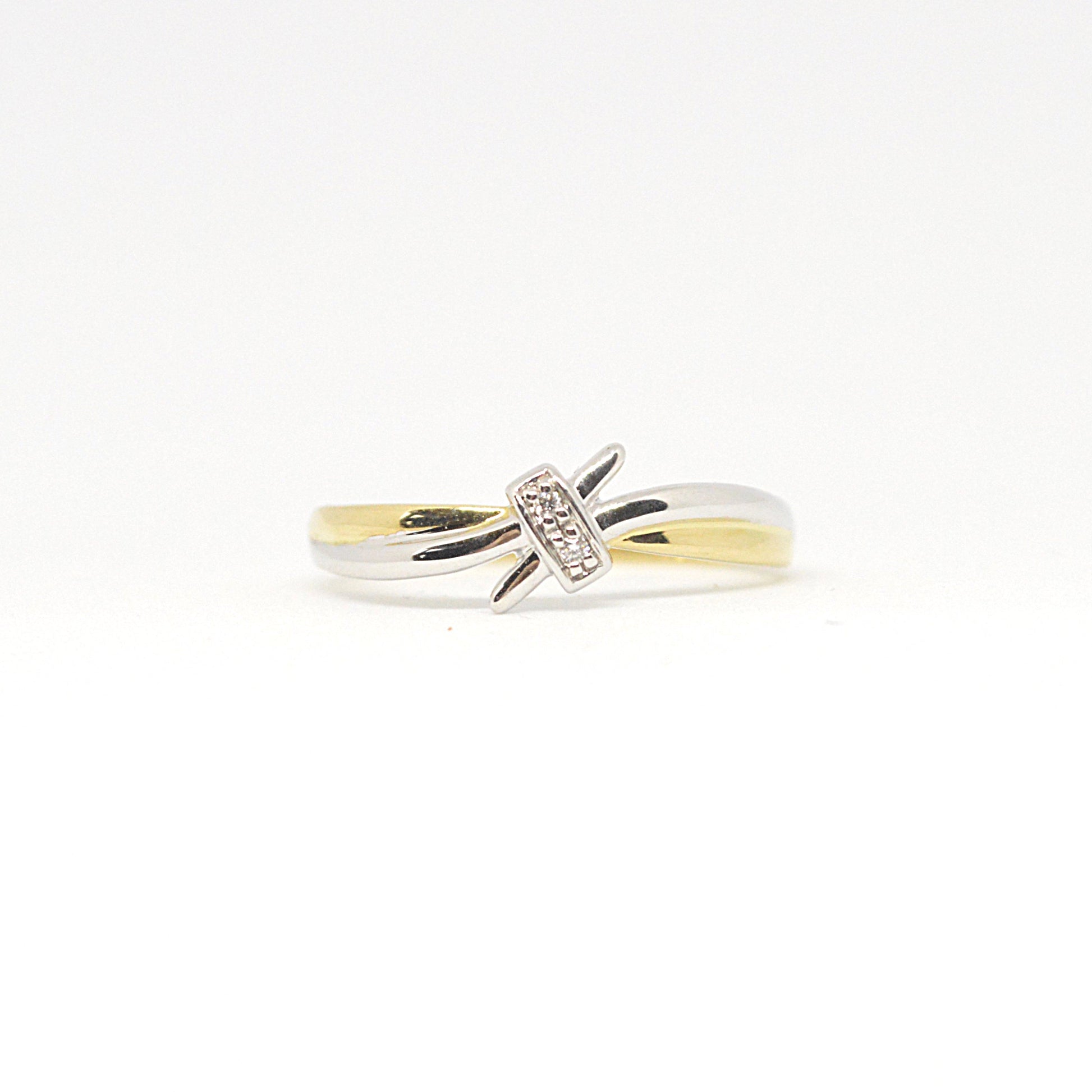  Bague Deux Tons 8801