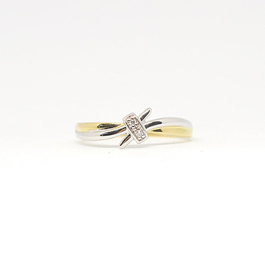  Bague Deux Tons 8801