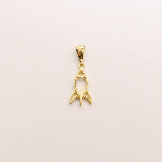  Pendentif Fusée PO1556