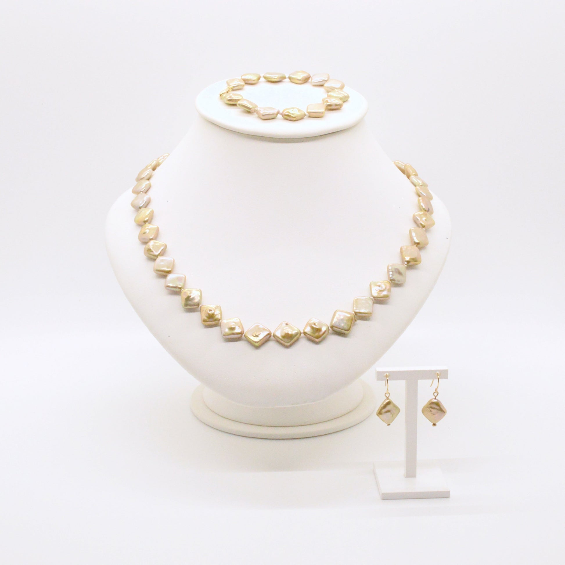  Collier De Perles Carrées