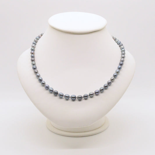  Collier De Perles Noires #2
