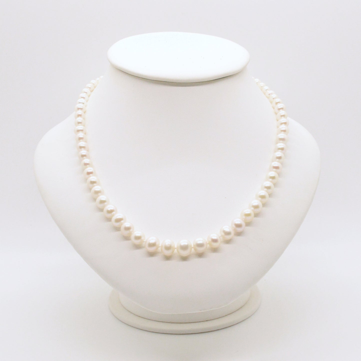  Collier De Perles Gradué (18")