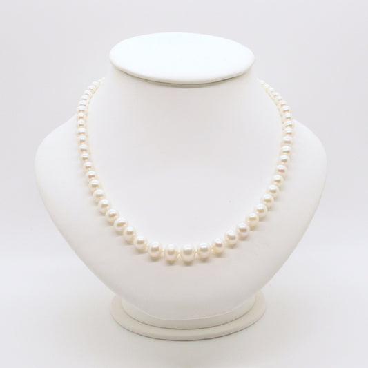  Collier De Perles Gradué (18")