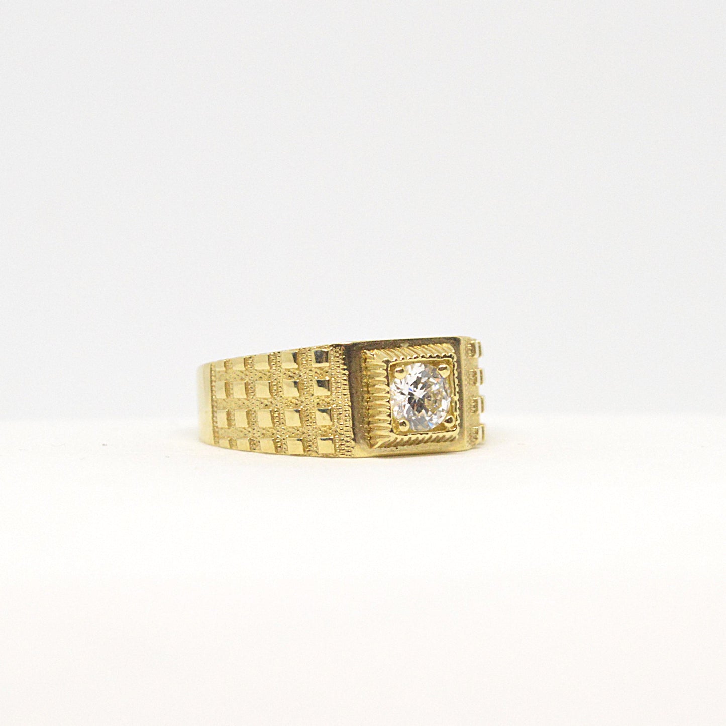  Bague Solitaire Pour Homme