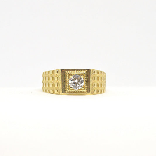  Bague Solitaire Pour Homme