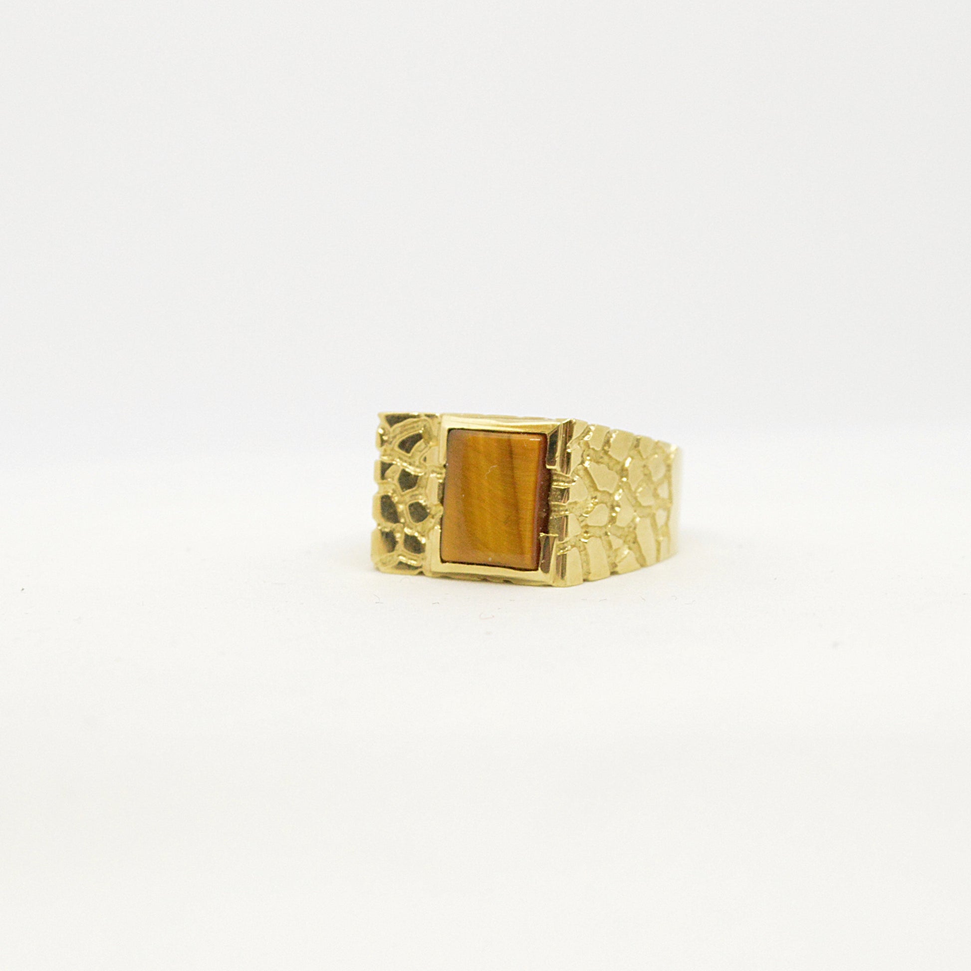  Bague Oeil-de-tigre Pour Homme