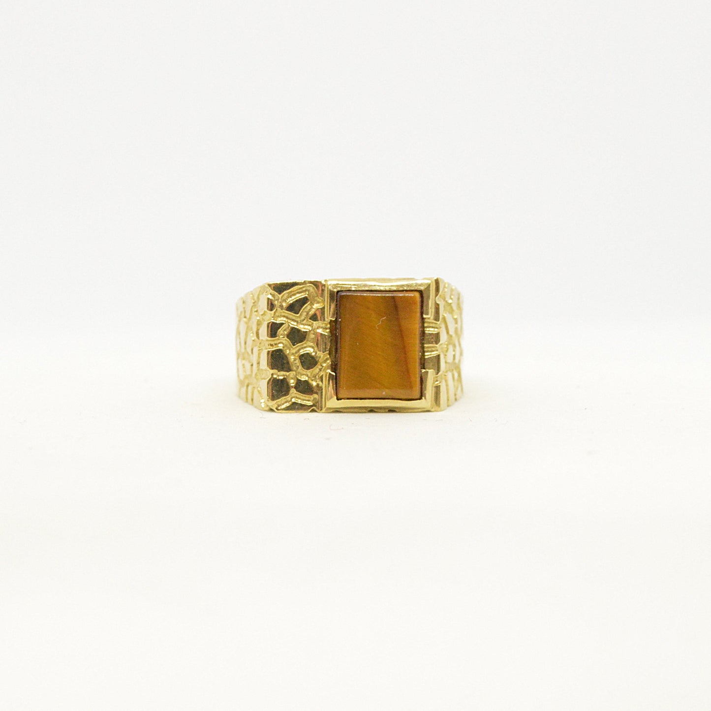  Bague Oeil-de-tigre Pour Homme