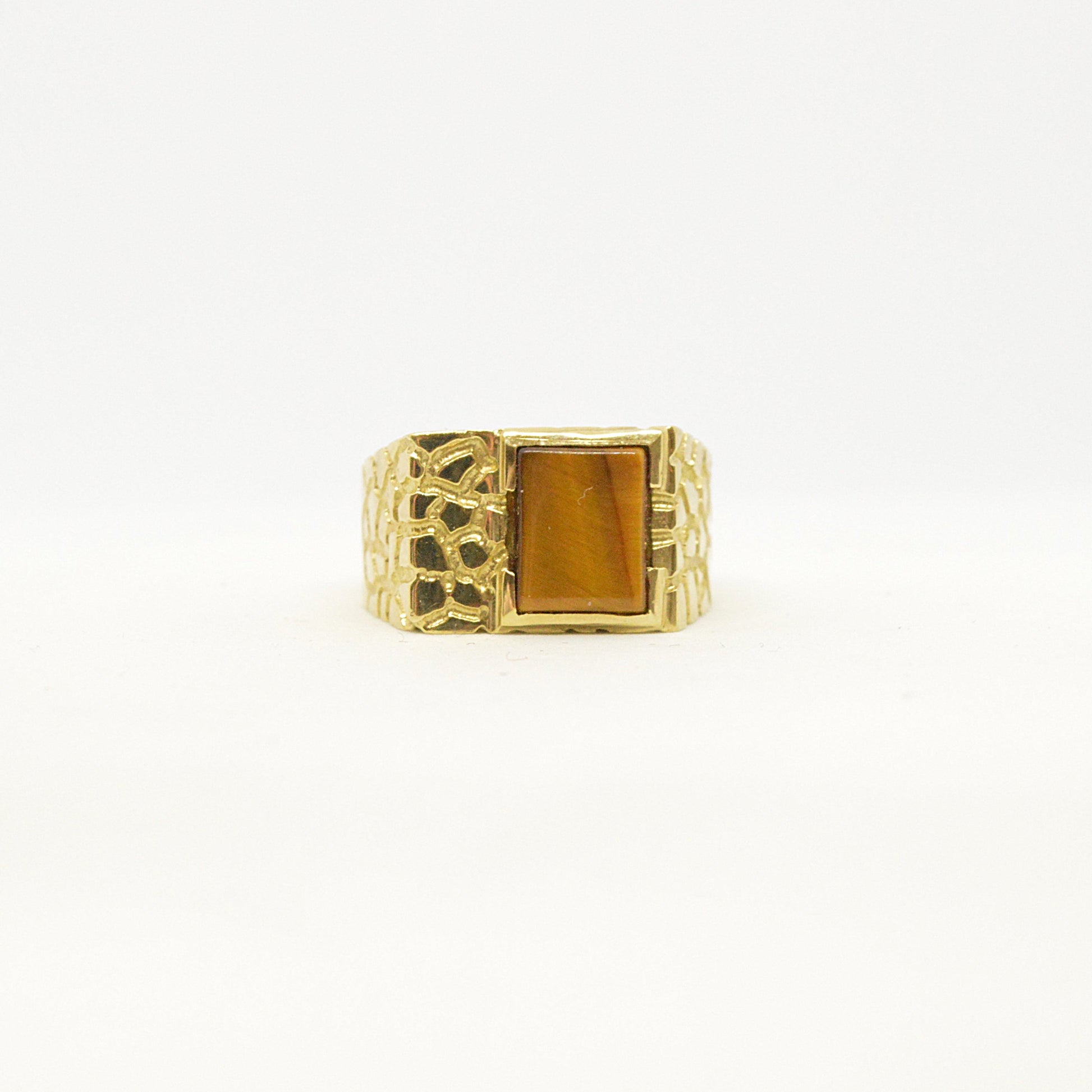  Bague Oeil-de-tigre Pour Homme
