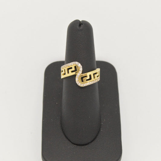  Bague Motif Grec R088