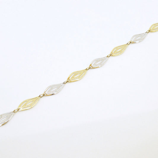  Bracelet Deux Tons