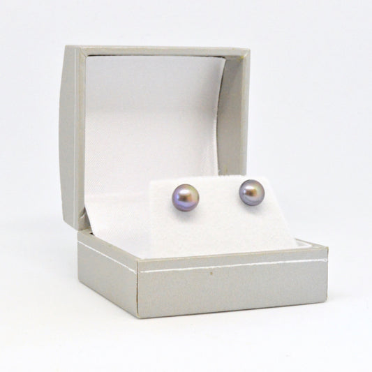  Boucles D'oreilles Perles Noires #48