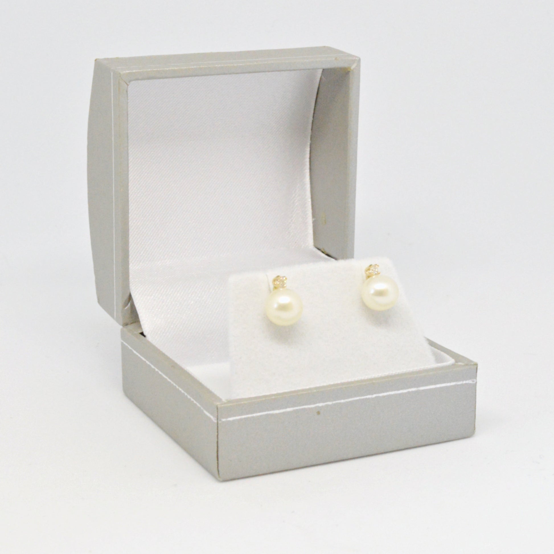  Boucles D'oreilles Perles Avec Diamants #62