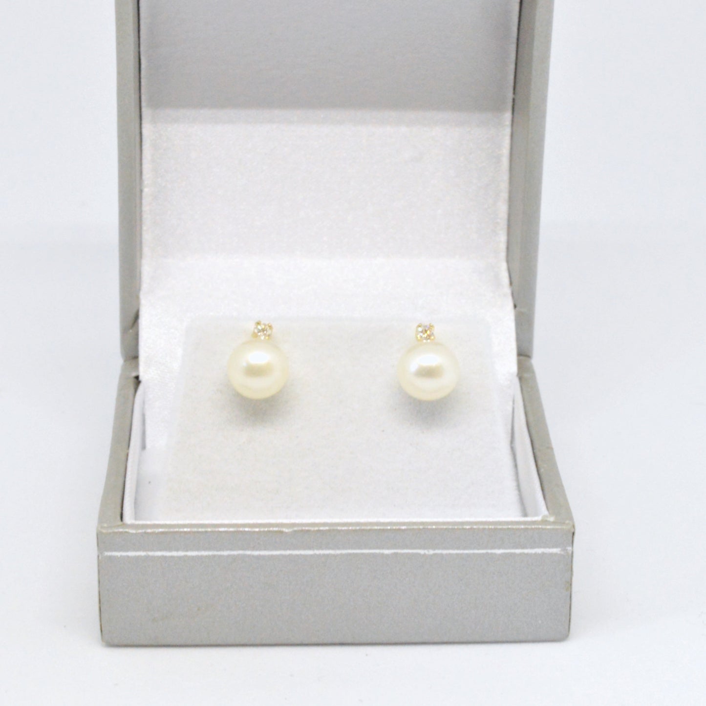  Boucles D'oreilles Perles Avec Diamants #62