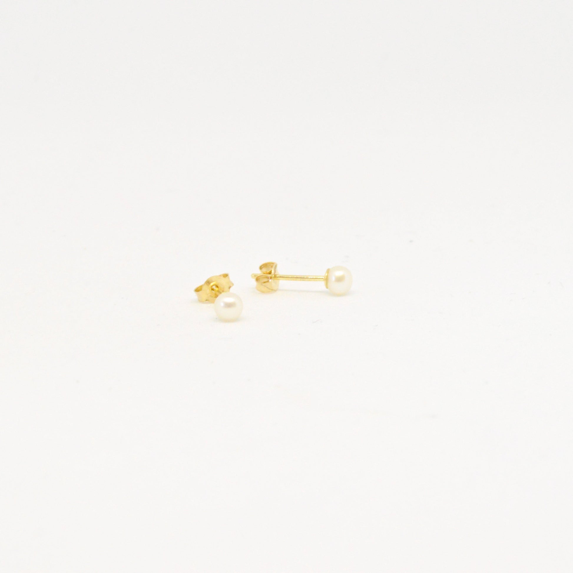  Boucles D'oreilles Perles - 3MM