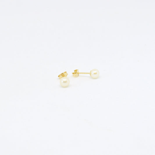 Boucles D'oreilles Perles - 4MM