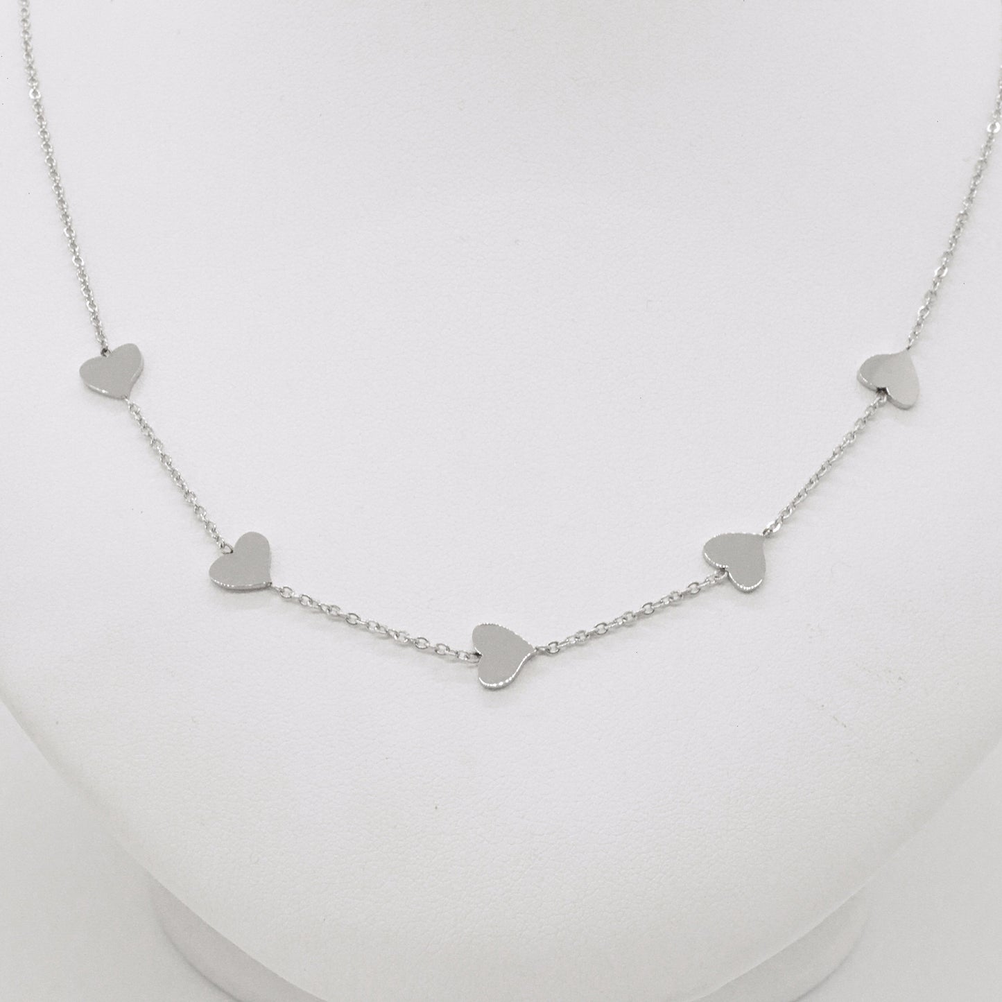  Collier Cinq Coeurs
