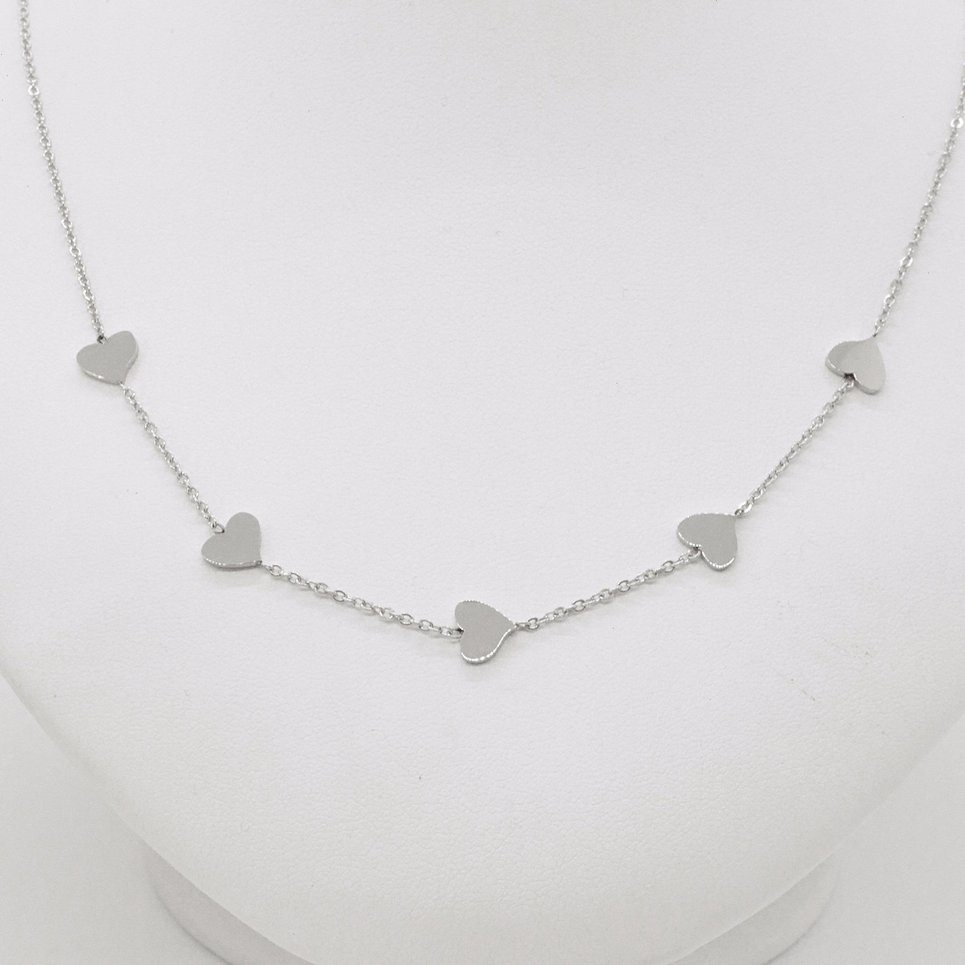  Collier Cinq Coeurs