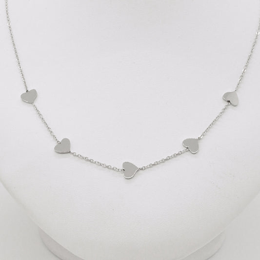  Collier Cinq Coeurs