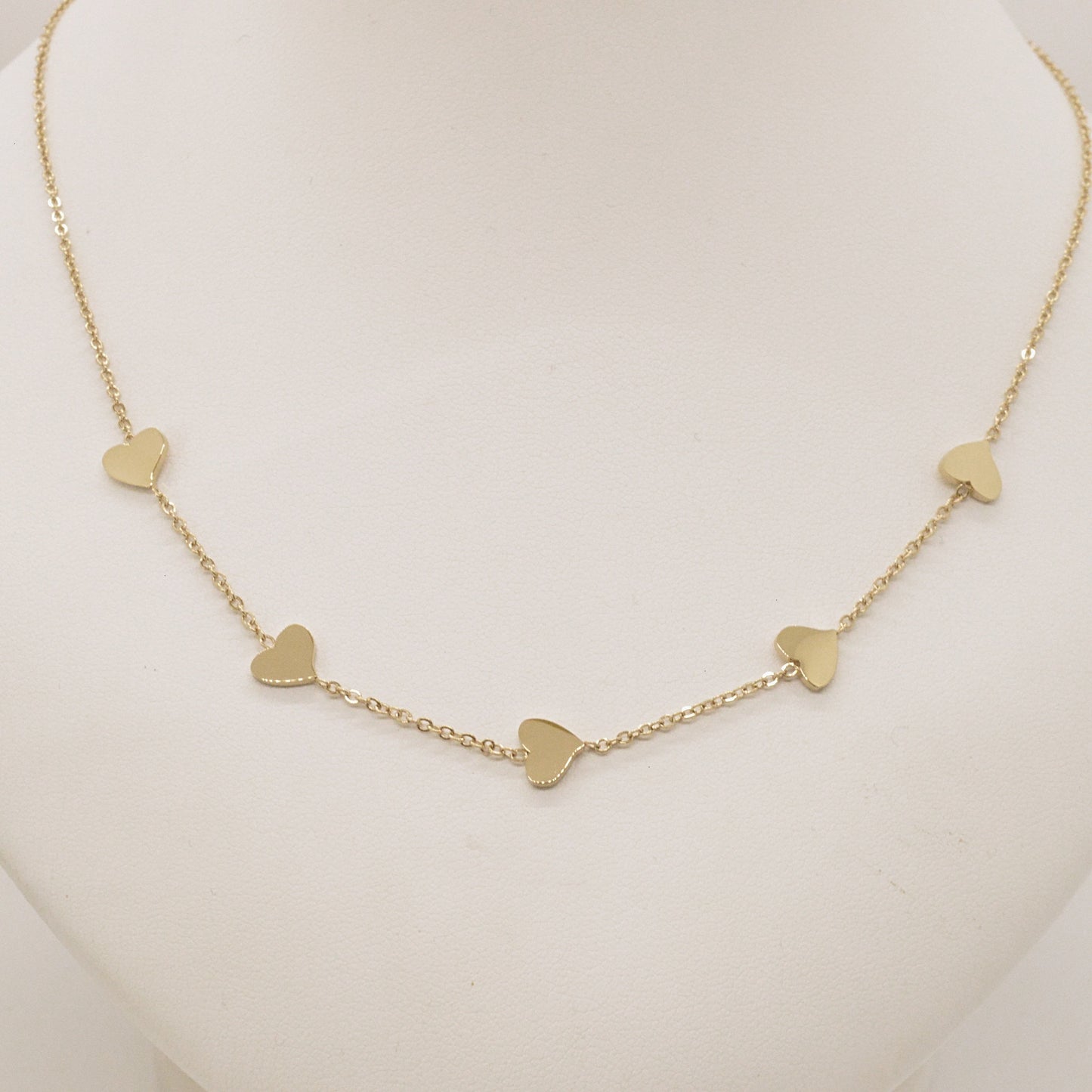  Collier Cinq Coeurs