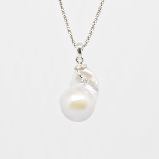  Pendentif Perle Keshi