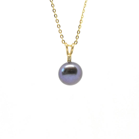  Pendentif Perle Noire #74